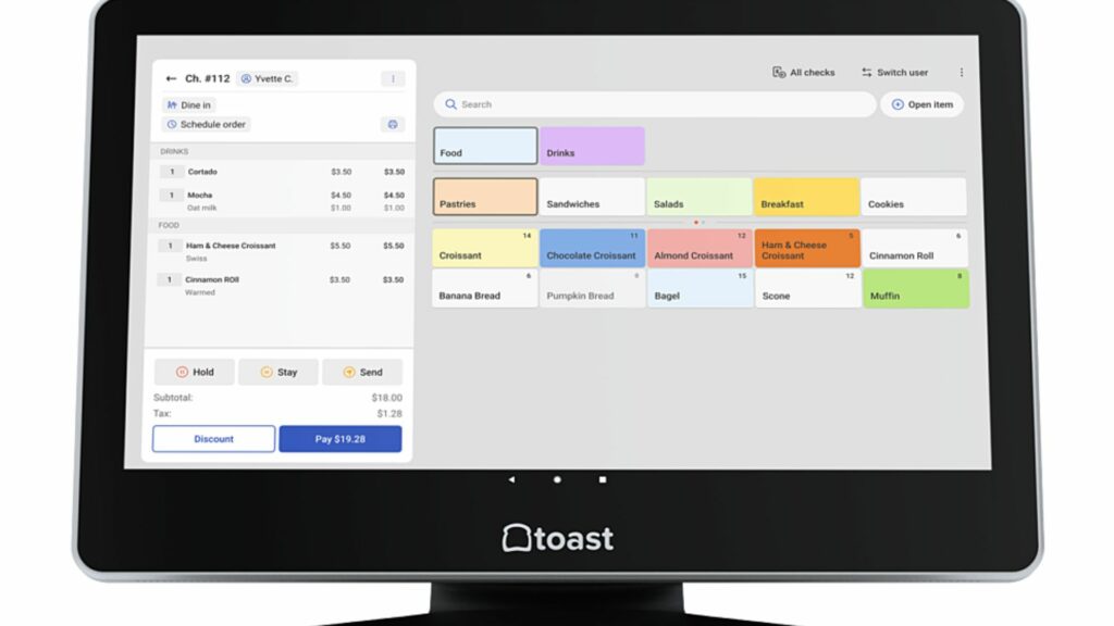 A POS System for Staff Scheduling